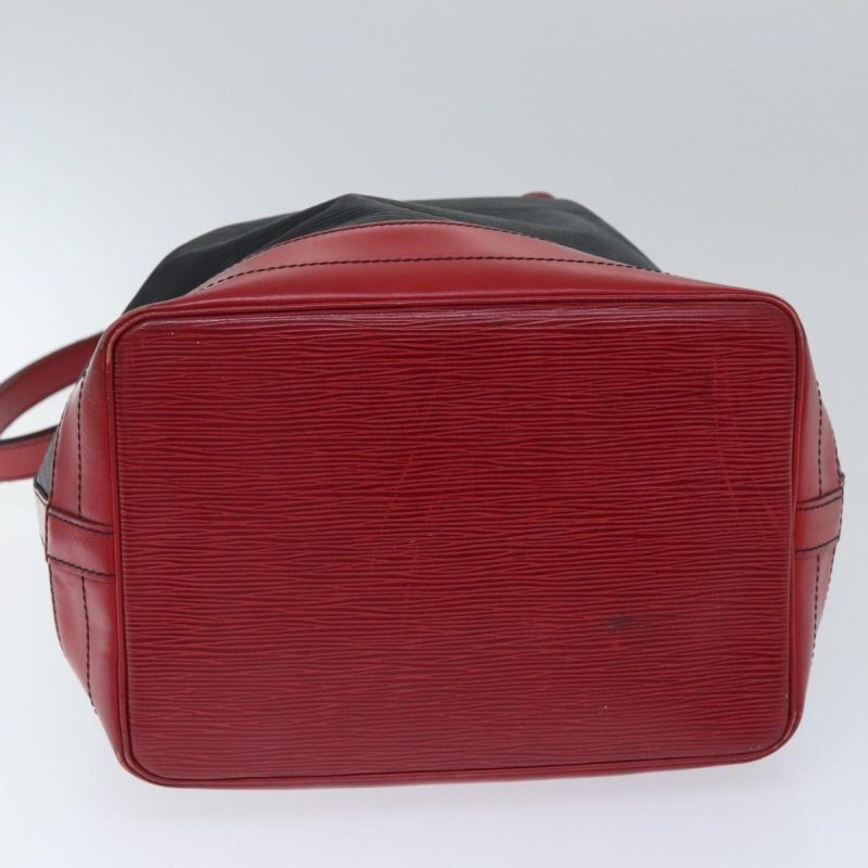 Louis Vuitton Epi Noe Shoulder Bag By color Black Red M44017  th5276 - Image 5