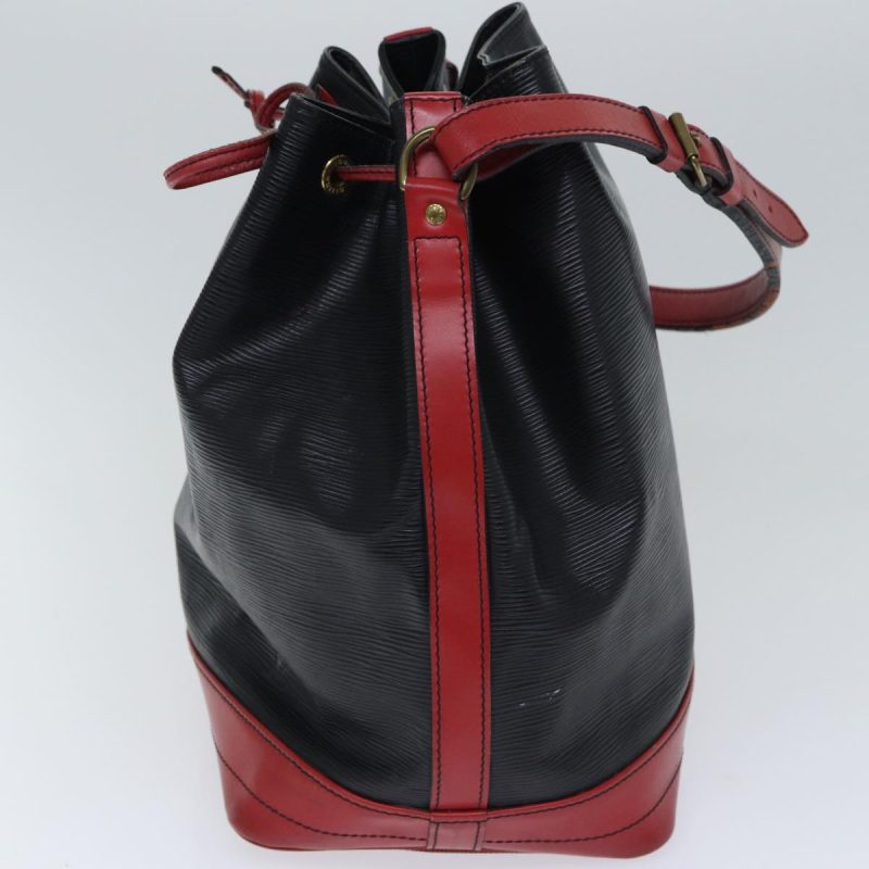 Louis Vuitton Epi Noe Shoulder Bag By color Black Red M44017  th5276 - Image 3