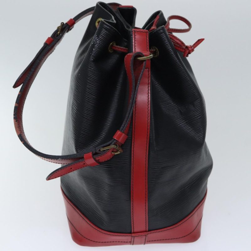 Louis Vuitton Epi Noe Shoulder Bag By color Black Red M44017  th5276 - Image 4