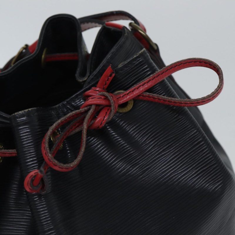 Louis Vuitton Epi Noe Shoulder Bag By color Black Red M44017  th5276 - Image 7
