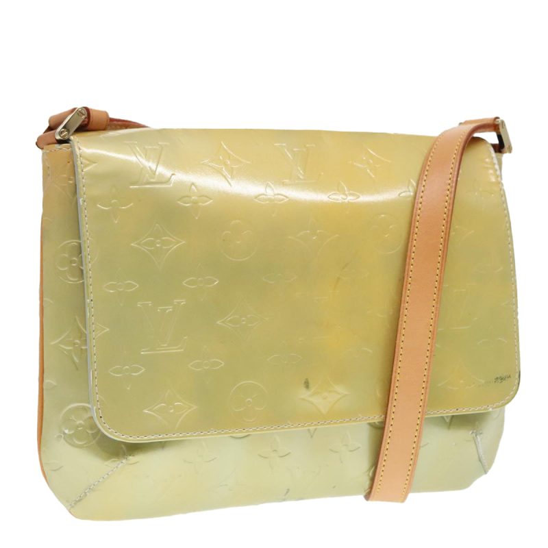 Louis Vuitton Monogram Vernis Thompson Street Bag Gris M91008  th5290