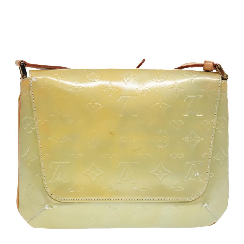 Louis Vuitton Monogram Vernis Thompson Street Bag Gris M91008  th5290 - Image 2