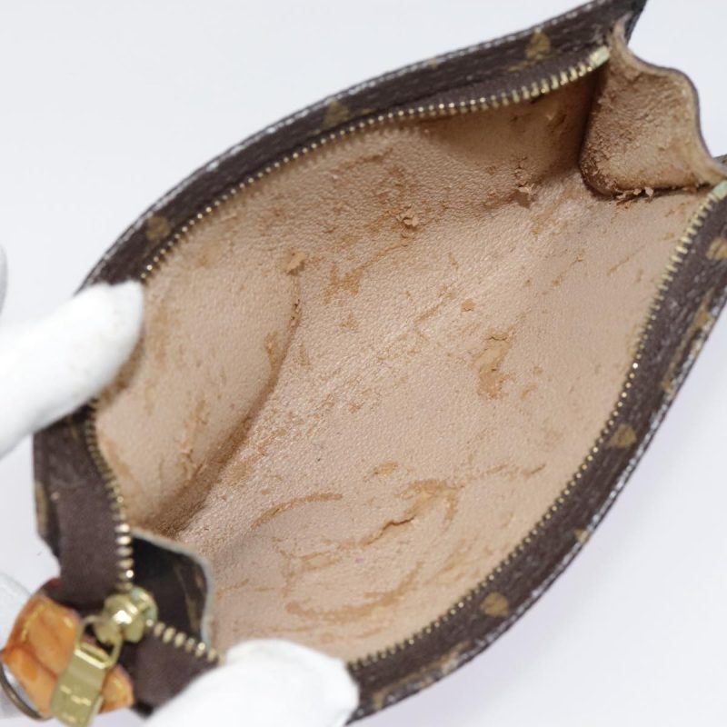 Louis Vuitton Monogram Bucket PM Accessory Pouch  th5291 - Image 10