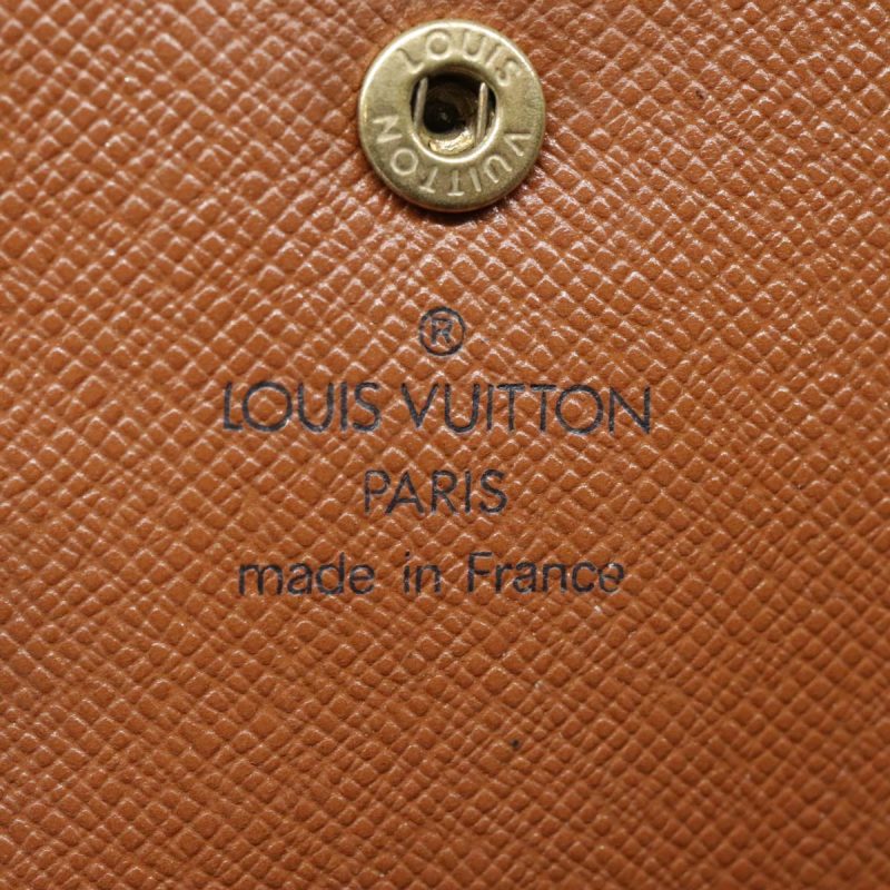 Louis Vuitton Monogram Porte Monnaie Guze Coin Purse M61970  th5325 - Image 8
