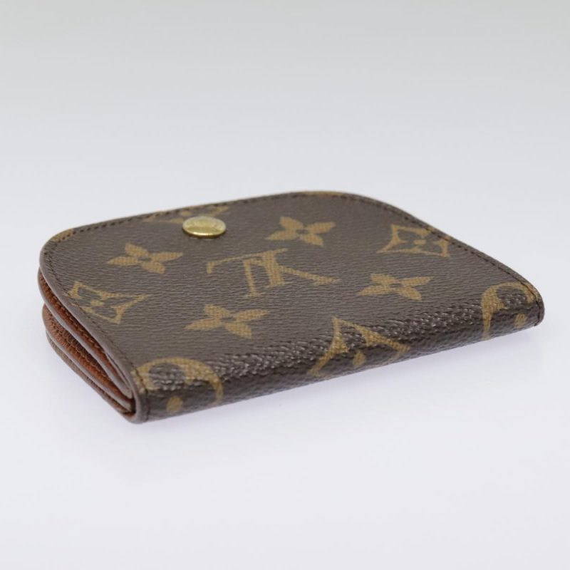 Louis Vuitton Monogram Porte Monnaie Guze Coin Purse M61970  th5325 - Image 5