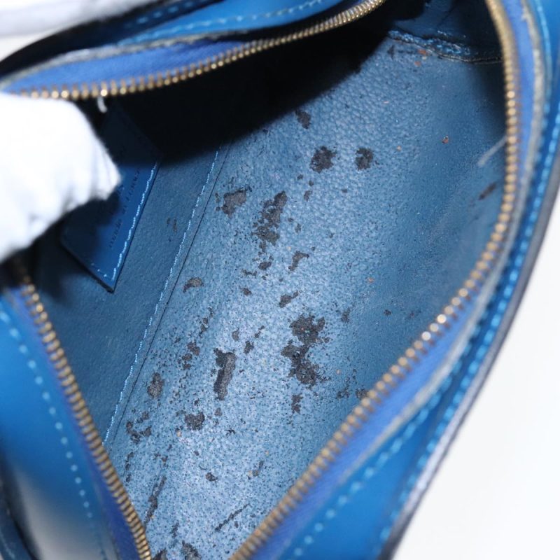 Louis Vuitton Epi Dauphine PM Pouch Blue M48445  th5327 - Image 10