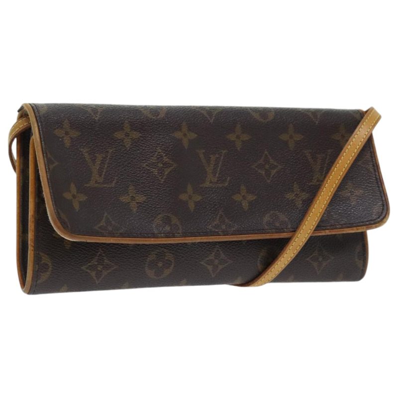 Louis Vuitton Monogram Pochette Twin GM Shoulder Bag M51852  th5347