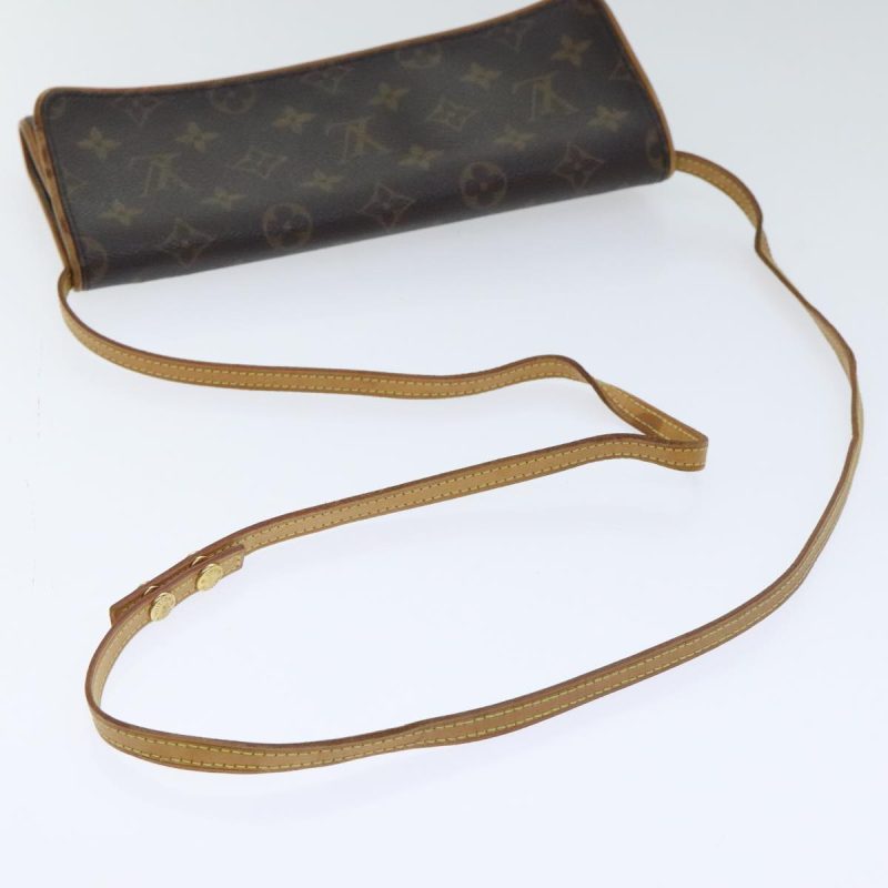 Louis Vuitton Monogram Pochette Twin GM Shoulder Bag M51852  th5347 - Image 7