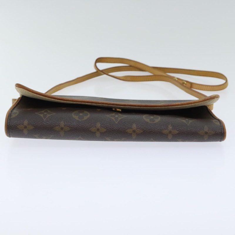 Louis Vuitton Monogram Pochette Twin GM Shoulder Bag M51852  th5347 - Image 5