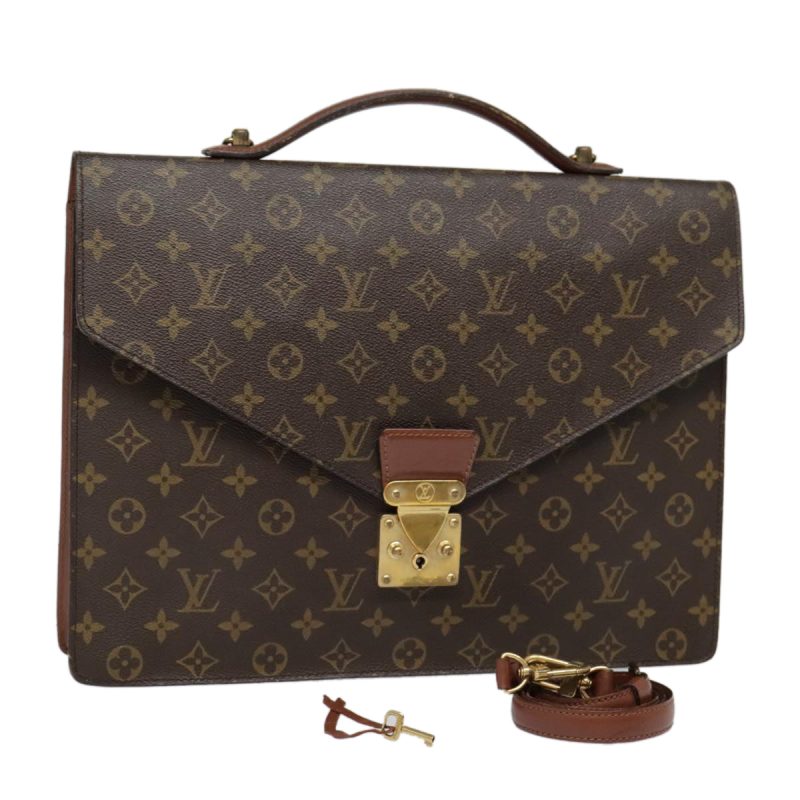 Louis Vuitton Monogram Porte Documents Bandouliere Bag M53338  th5349