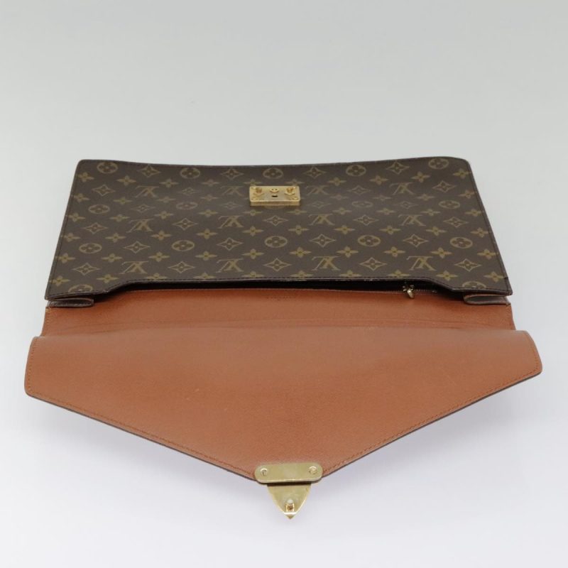 Louis Vuitton Monogram Porte Documents Bandouliere Bag M53338  th5349 - Image 9