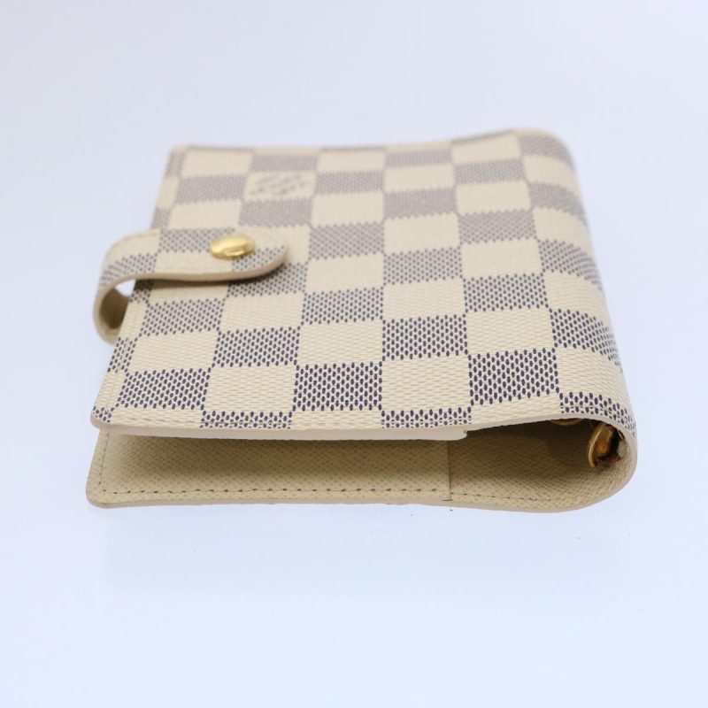 Louis Vuitton Damier Azur Agenda PM Day Planner Cover R20706  uy153 - Image 5