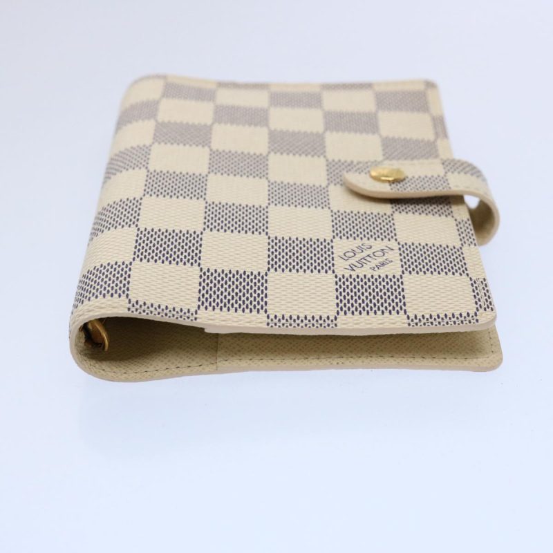 Louis Vuitton Damier Azur Agenda PM Day Planner Cover R20706  uy153 - Image 6