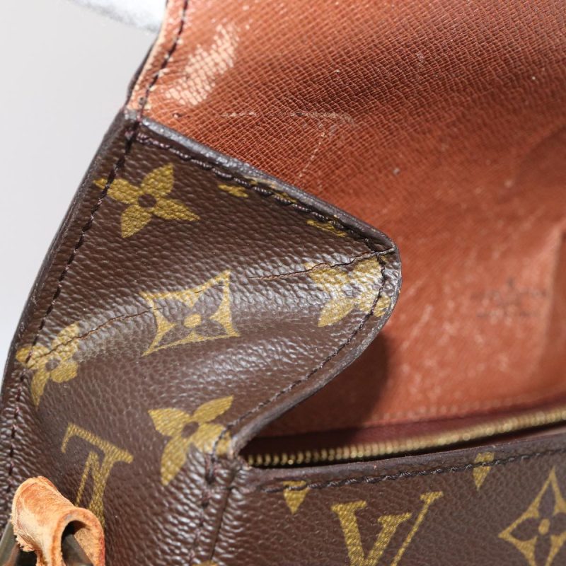 Louis Vuitton Monogram Saint Cloud GM Shoulder Bag M51242  yb577 - Image 9