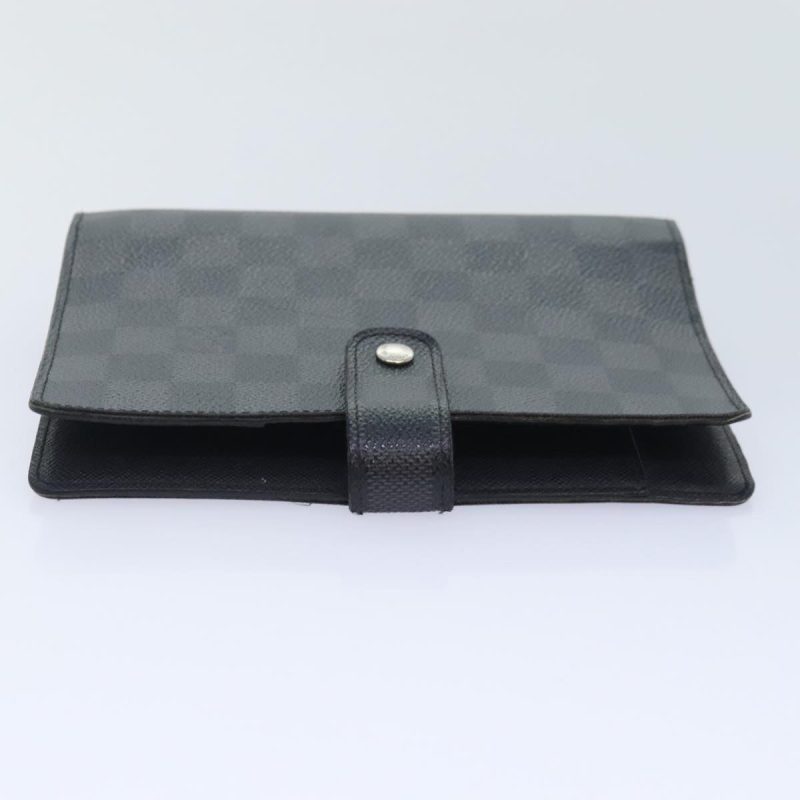 Louis Vuitton Damier Graphite Agenda MM Day Planner Cover R20242  yb690 - Image 3