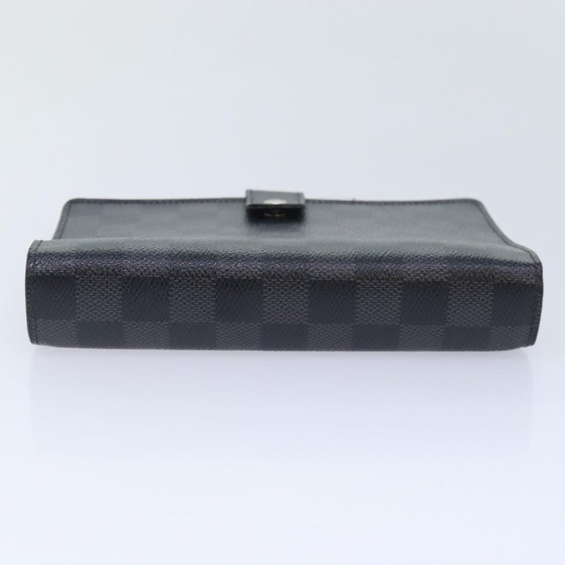 Louis Vuitton Damier Graphite Agenda MM Day Planner Cover R20242  yb690 - Image 4
