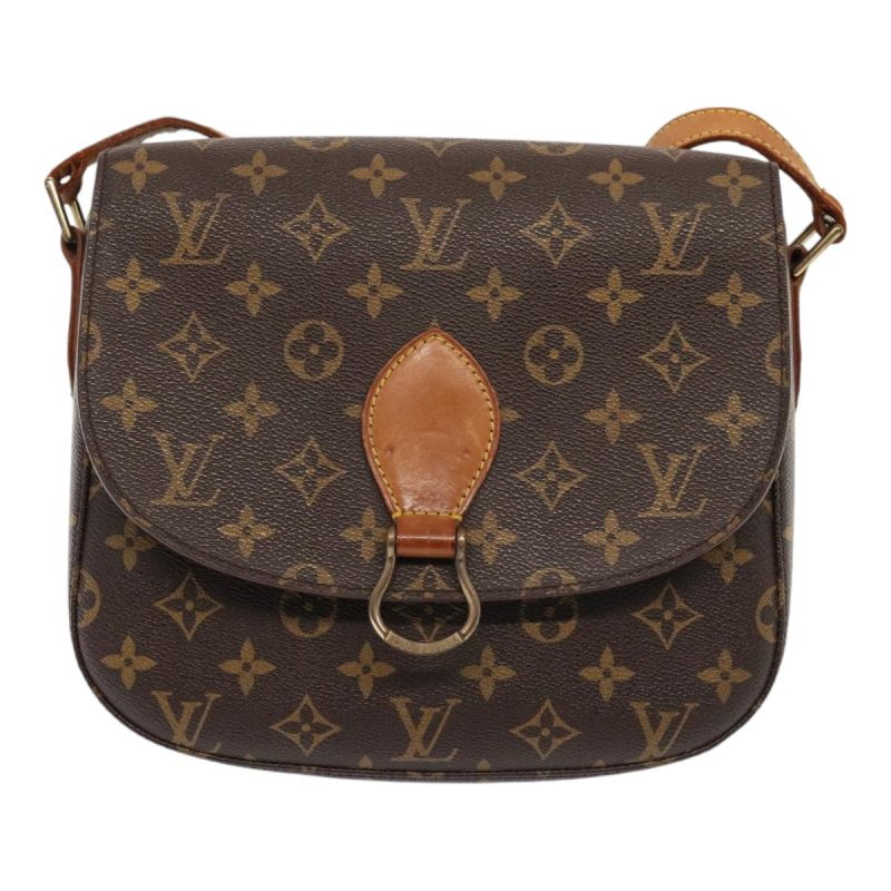 Louis Vuitton Monogram Saint Cloud GM Shoulder Bag M51242  yb694 - Image 2