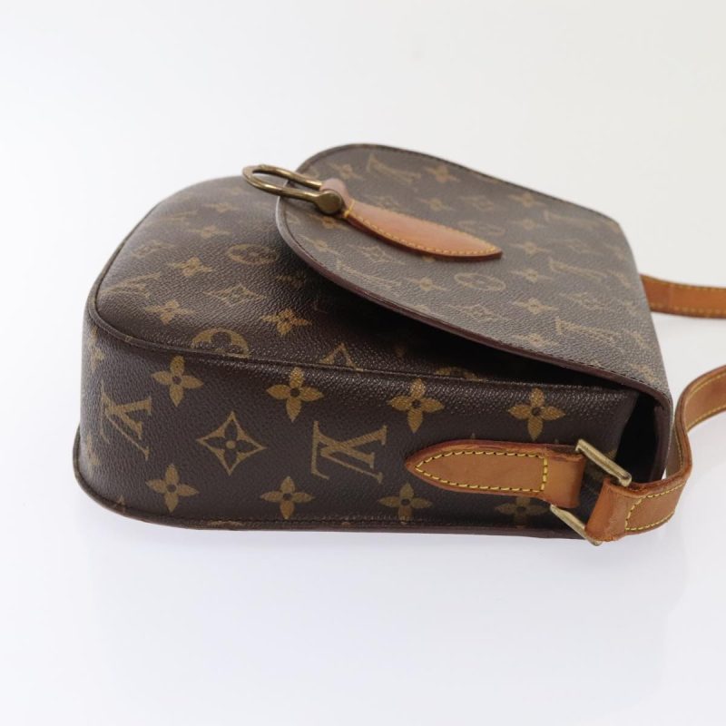 Louis Vuitton Monogram Saint Cloud GM Shoulder Bag M51242  yb694 - Image 4