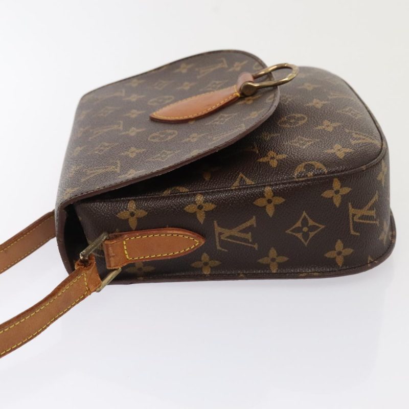 Louis Vuitton Monogram Saint Cloud GM Shoulder Bag M51242  yb694 - Image 5