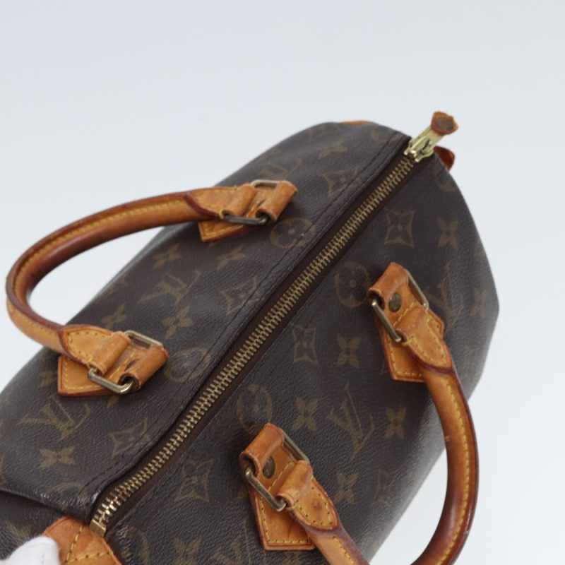 Louis Vuitton Monogram Speedy 25 Hand Bag M41528  yk13138 - Image 6