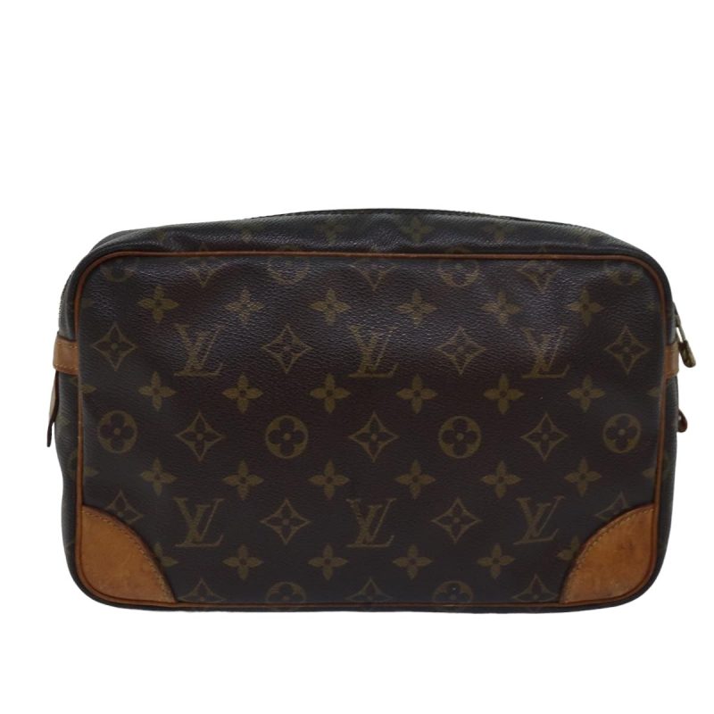 Louis Vuitton Monogram Compiegne 28 Clutch Bag M51845  yk13140 - Image 2