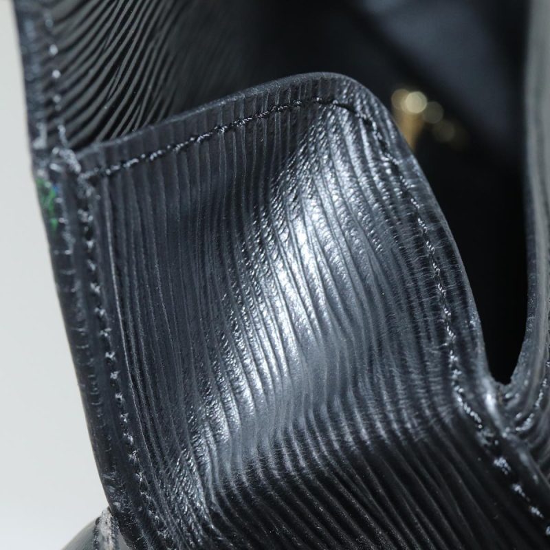 Louis Vuitton Epi Saint Cloud GM Shoulder Bag Black Noir M52192  yk13151 - Image 9