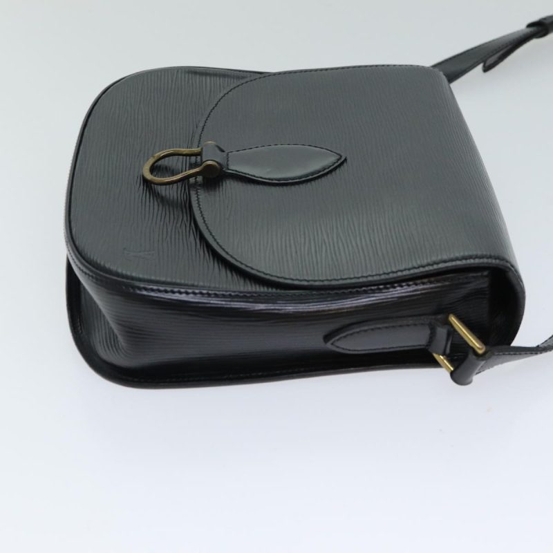 Louis Vuitton Epi Saint Cloud GM Shoulder Bag Black Noir M52192  yk13151 - Image 3