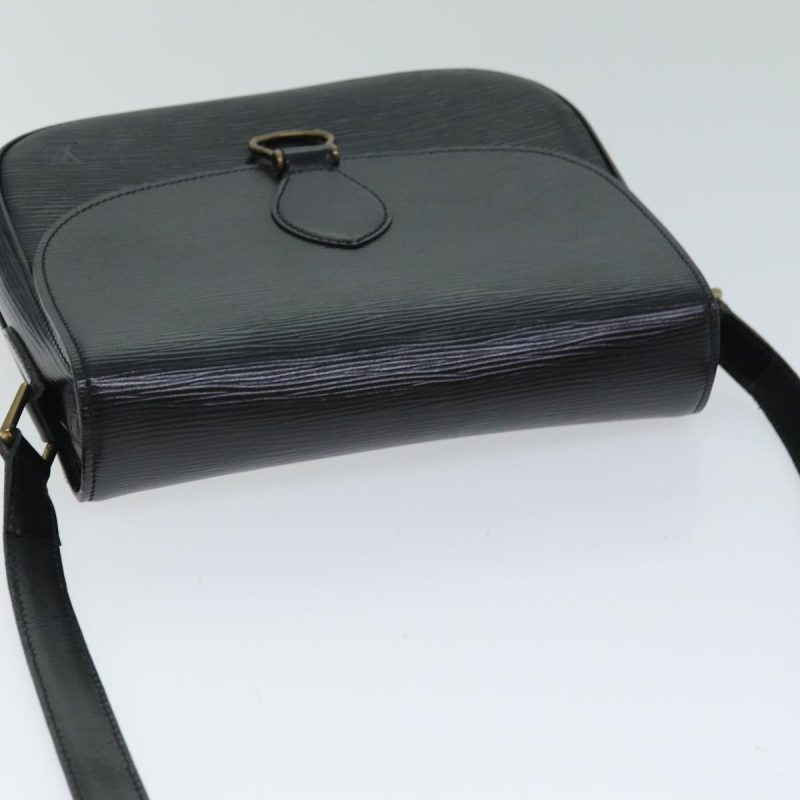 Louis Vuitton Epi Saint Cloud GM Shoulder Bag Black Noir M52192  yk13151 - Image 6