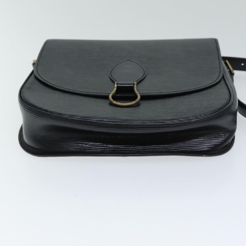 Louis Vuitton Epi Saint Cloud GM Shoulder Bag Black Noir M52192  yk13151 - Image 5
