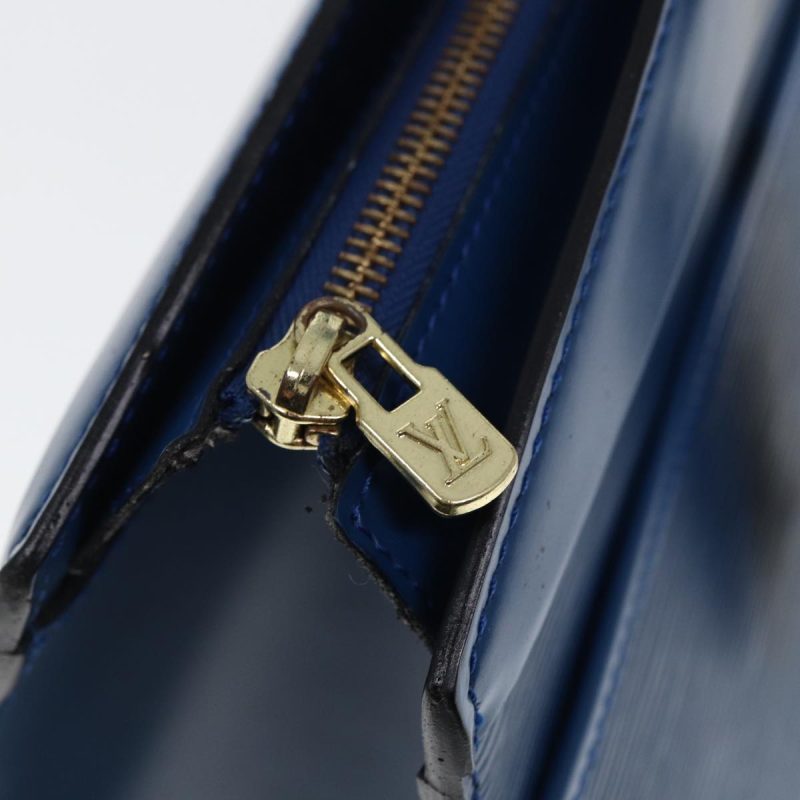 Louis Vuitton Epi Riviera Hand Bag Blue M48185  yk13155 - Image 9