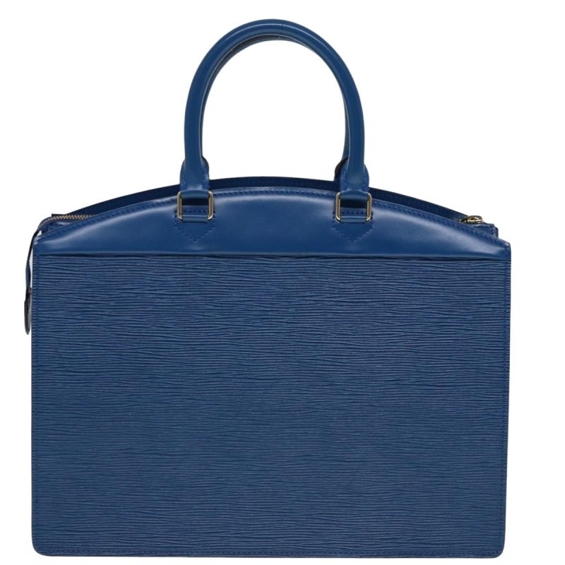 Louis Vuitton Epi Riviera Hand Bag Blue M48185  yk13155 - Image 2