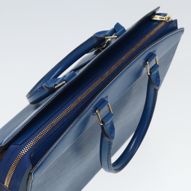 Louis Vuitton Epi Riviera Hand Bag Blue M48185  yk13155 - Image 6