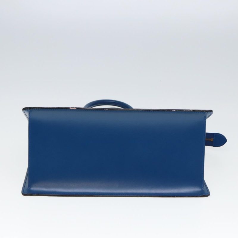 Louis Vuitton Epi Riviera Hand Bag Blue M48185  yk13155 - Image 5