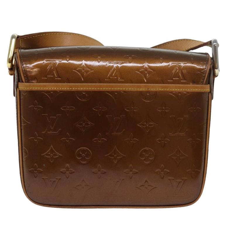 Louis Vuitton Monogram Vernis Christie GM Bag Bronze M91107  yk13156 - Image 2