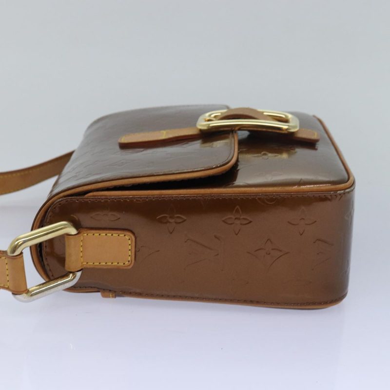 Louis Vuitton Monogram Vernis Christie GM Bag Bronze M91107  yk13156 - Image 3