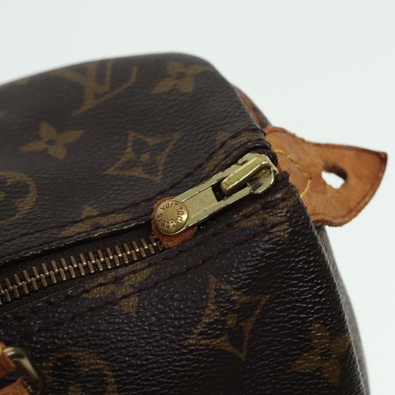 Louis Vuitton Monogram Speedy 30 Hand Bag M41526  yk13169 - Image 9