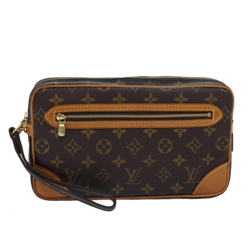 Louis Vuitton Monogram Marly Dragonne GM Clutch Bag M51825  yk13217