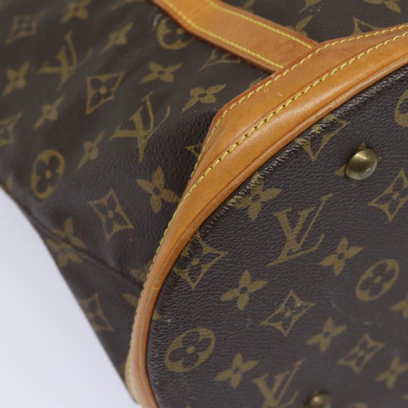 Louis Vuitton Monogram Bucket GM Shoulder Bag M42236  yk13277 - Image 9