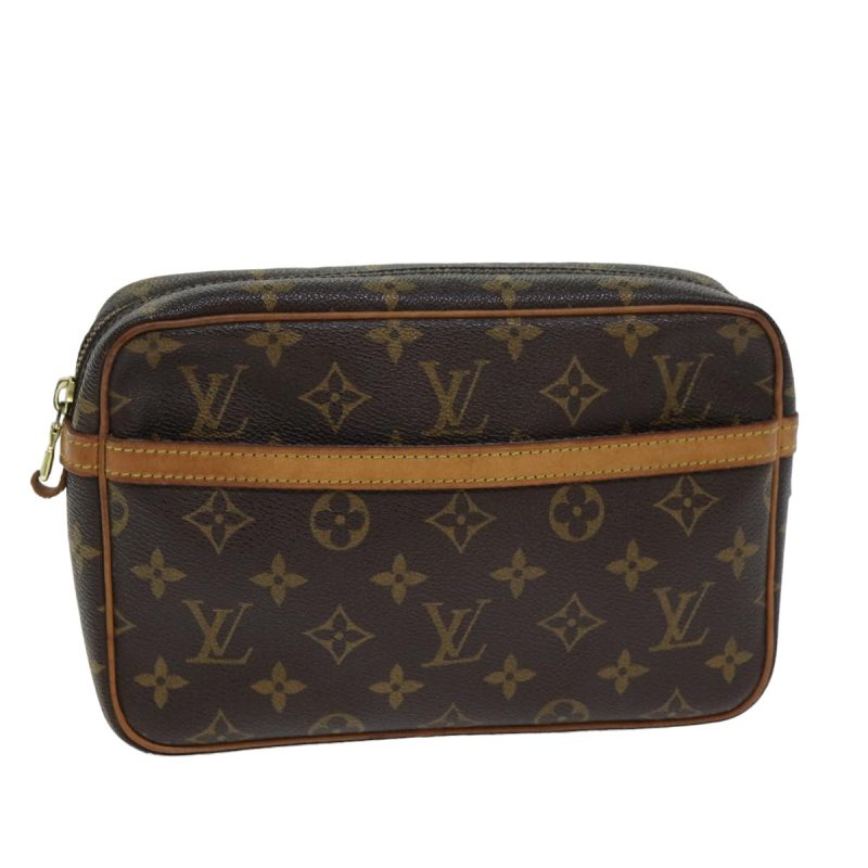 Louis Vuitton Monogram Compiegne 23 Clutch Bag M51847  yk13312