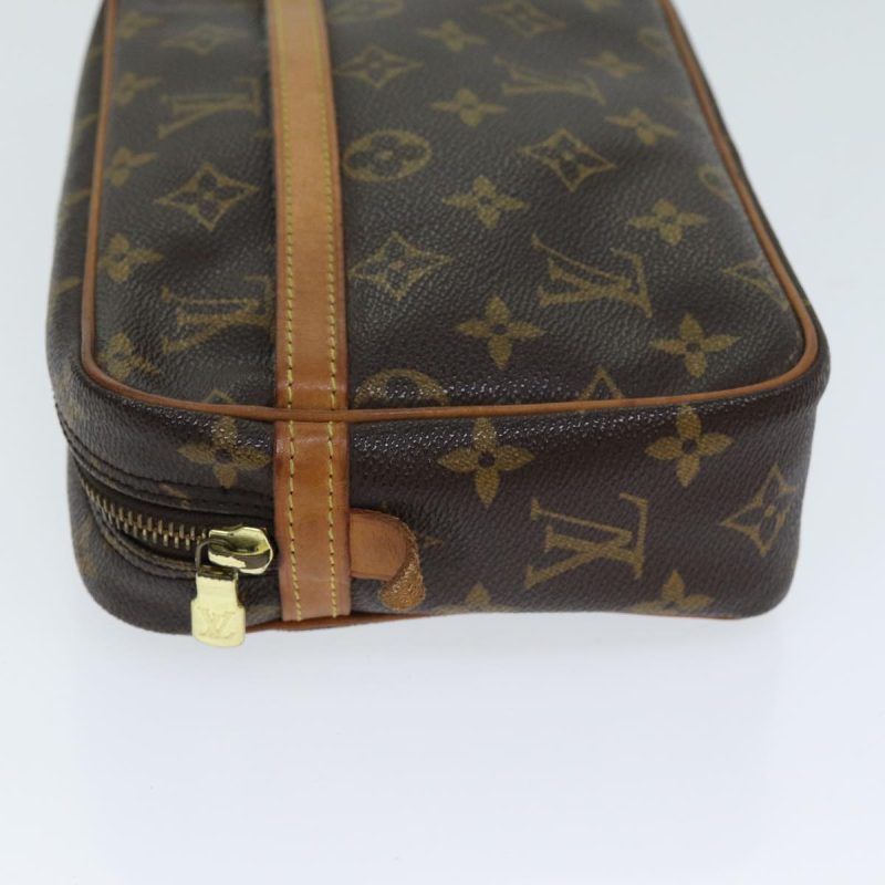 Louis Vuitton Monogram Compiegne 23 Clutch Bag M51847  yk13312 - Image 5