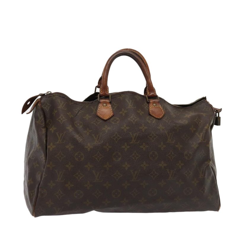 Louis Vuitton Monogram Speedy 40 Hand Bag Vintage M41522  yk13320