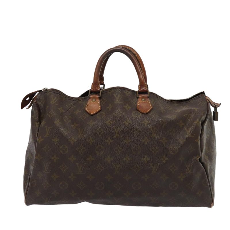 Louis Vuitton Monogram Speedy 40 Hand Bag Vintage M41522  yk13320 - Image 2