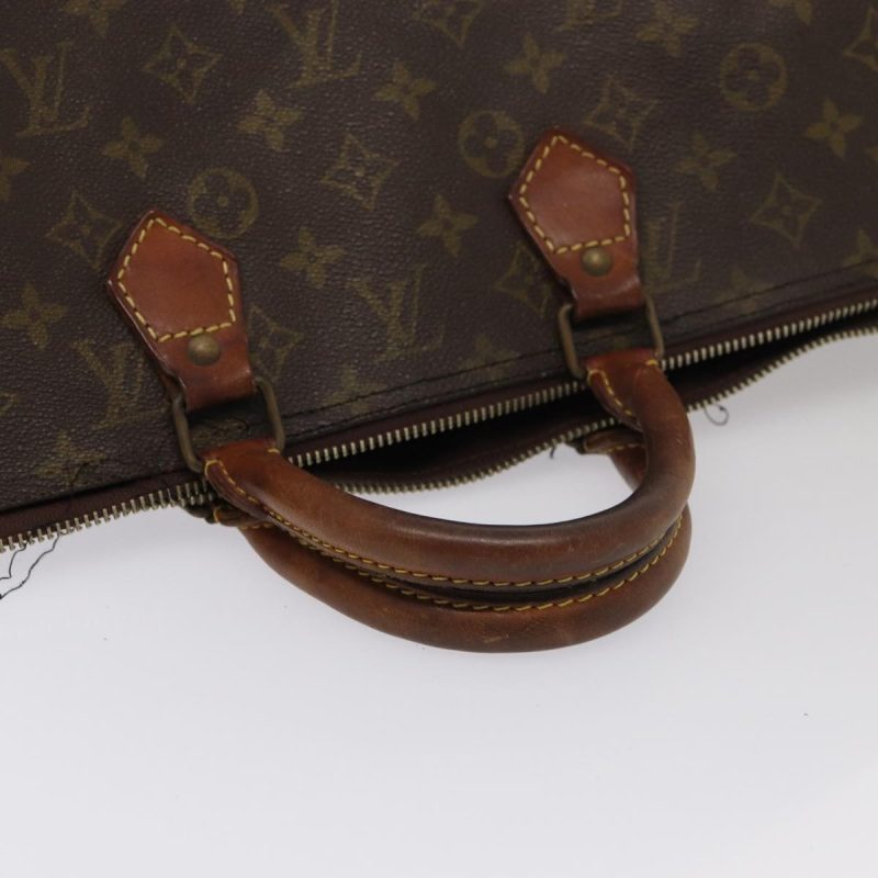 Louis Vuitton Monogram Speedy 40 Hand Bag Vintage M41522  yk13320 - Image 8