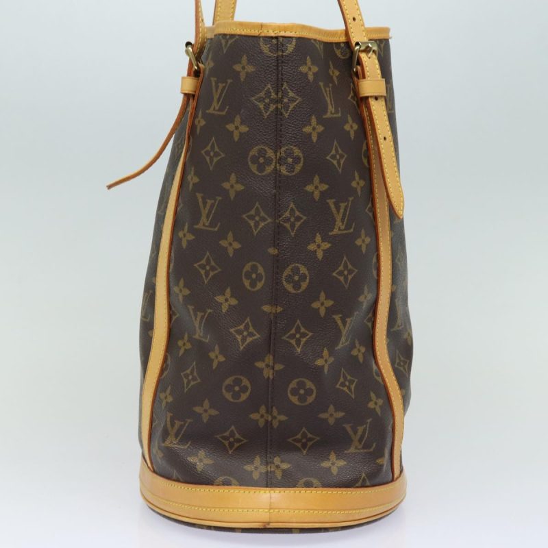 Louis Vuitton Monogram Bucket GM Shoulder Bag M42236  yk13338 - Image 4