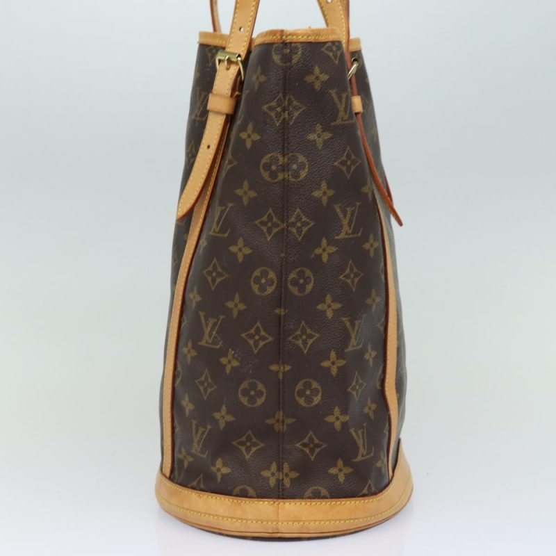 Louis Vuitton Monogram Bucket GM Shoulder Bag M42236  yk13339 - Image 4