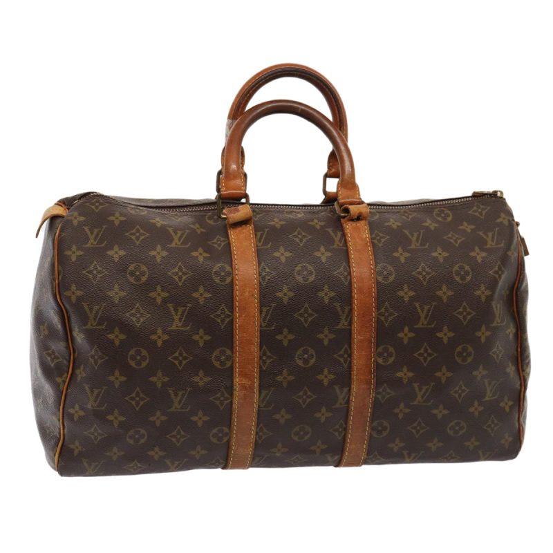 Louis Vuitton Monogram Keepall 45 Boston Bag M41428  yk13344