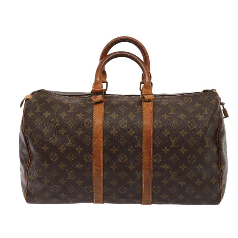 Louis Vuitton Monogram Keepall 45 Boston Bag M41428  yk13344 - Image 2