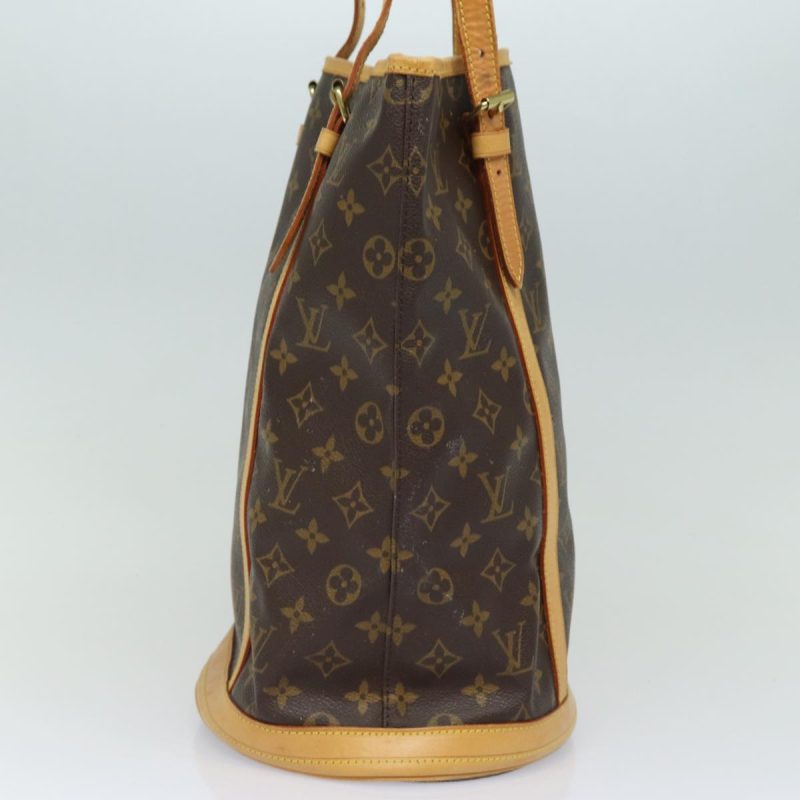 Louis Vuitton Monogram Bucket GM Shoulder Bag M42236  yk13345 - Image 3