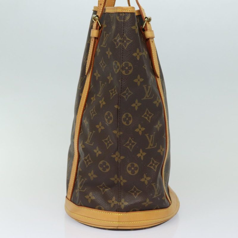Louis Vuitton Monogram Bucket GM Shoulder Bag M42236  yk13345 - Image 4