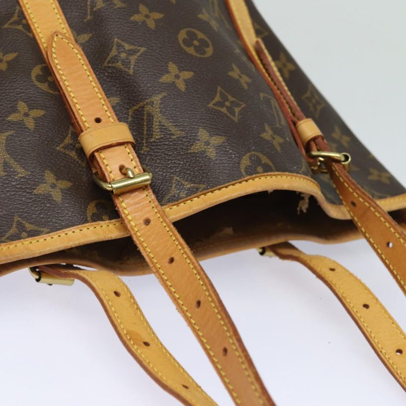 Louis Vuitton Monogram Bucket GM Shoulder Bag M42236  yk13345 - Image 6